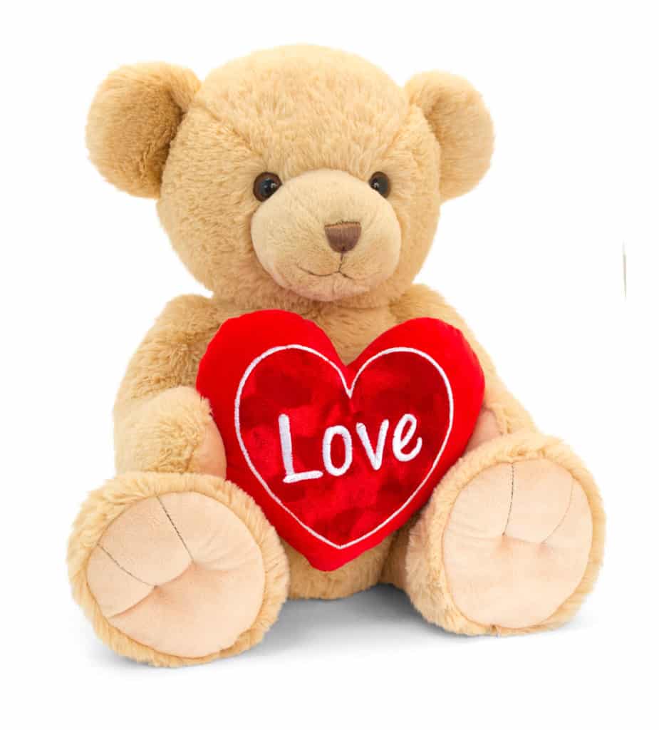 Send a giant brown teddy bear with I love you to that special someone